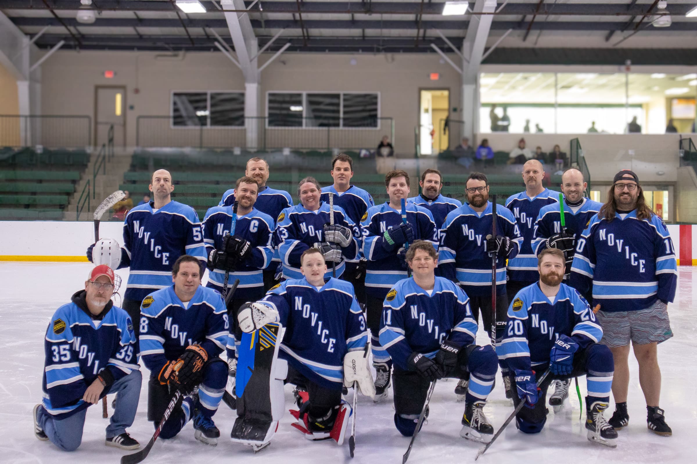 Blue Bears team photo, Season 1 - Spring 2025