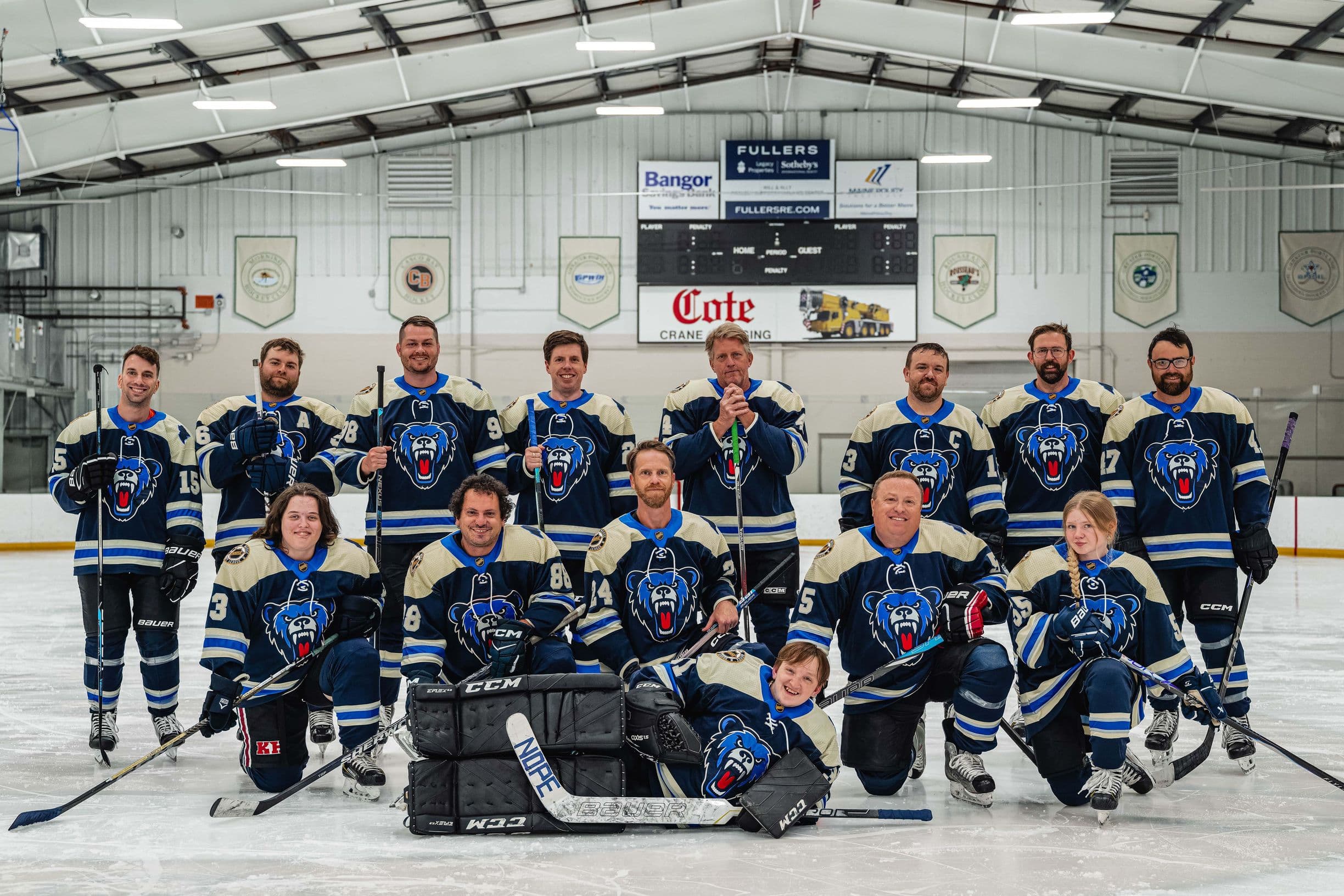 Blue Bears team photo, Season 4 - Fall 2026