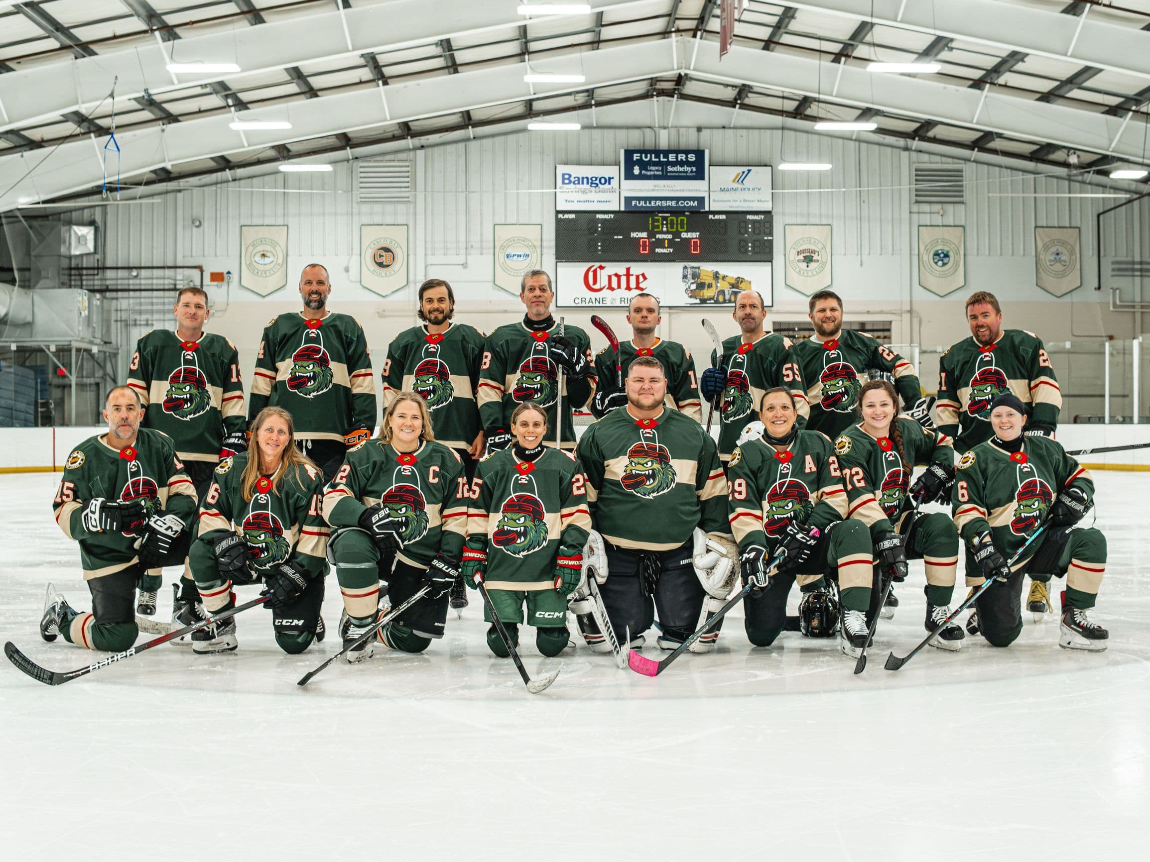 Green Monsters team photo, Season 4 - Fall 2026